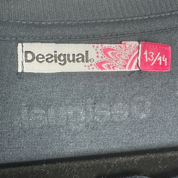 Desigual Black and Green Patterned Dress - Picture 4 of 11